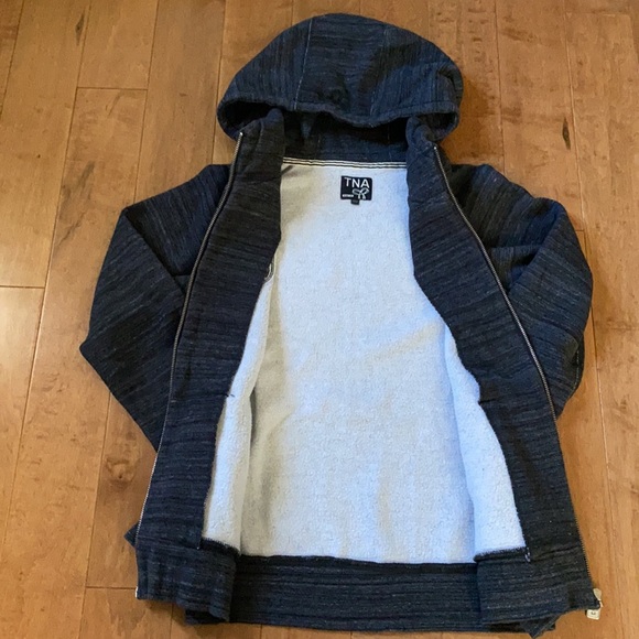 Aritzia TNA Women’s Full Zip Sweater Sz M - Picture 2 of 8